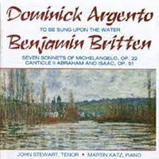 Dominick Argento, Benjamin Britten