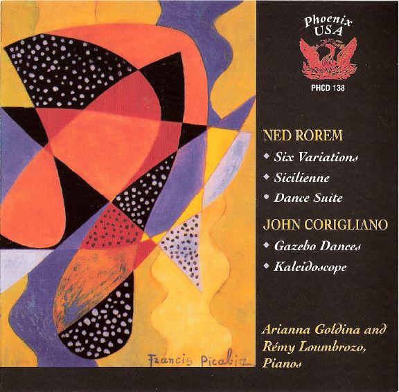 NED ROREM, Six Variations, Siciliene, Dance Suite