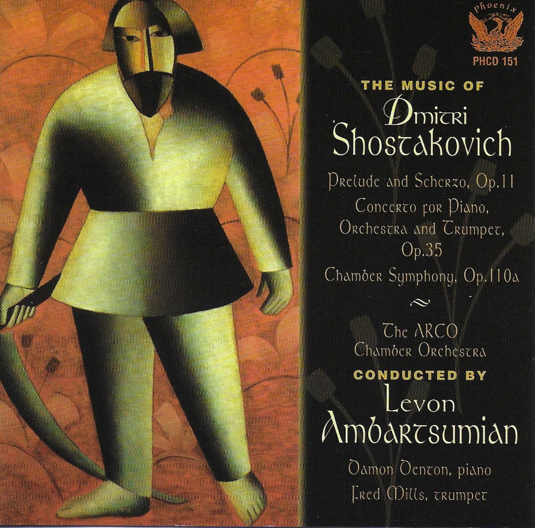 SHOSTAKOVICH “Chamber Symphony and Concerto for Piano No.1”